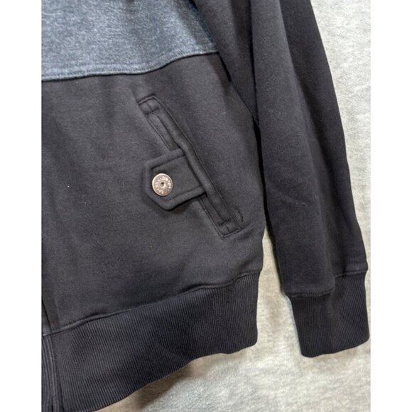 UNK NBA Miami Heat Men's Zip Hoodie S Black Gray Casual Jacket - Picture 5 of 8